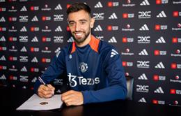 Bruno Fernandes gia hạn với CLB Man United