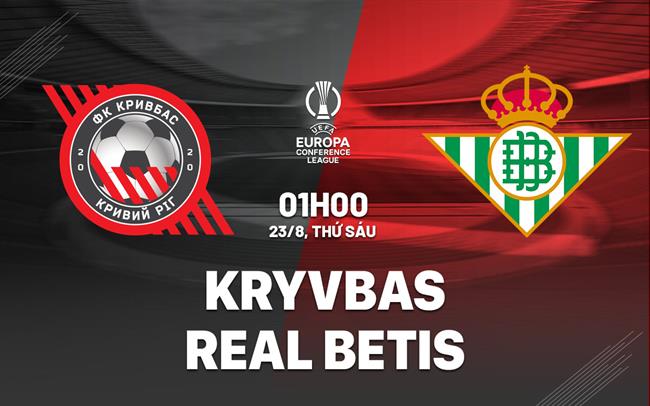 nhan dinh bong da du doan Kryvbas vs Real Betis cup c3 chau au conference league hom nay